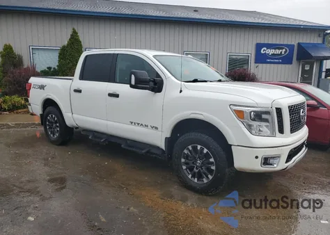 2018 Nissan Titan Sv z USA, uszkodzony, nr VIN 1N6AA1E57JN551507